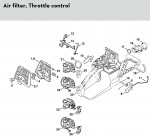 Stihl MS 360 Gasoline Chainsaw Spare Parts